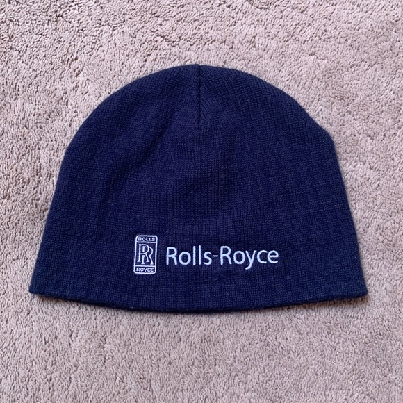 ROLLS ROYCE Navy Beanie - Picture 2 of 5